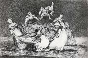 Francisco Goya Disparate feminino oil